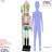 4feet Christmas Nutcracker Pink K16