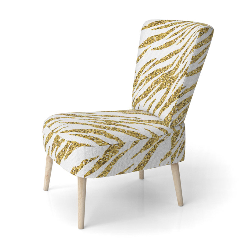 Chaise d'appoint rembourrée Gold Lodge