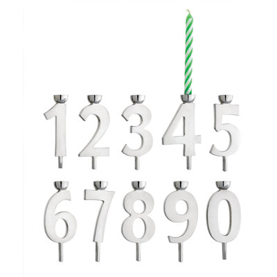 Let's Celebrate 34 Piece Metal Candlestick Set
