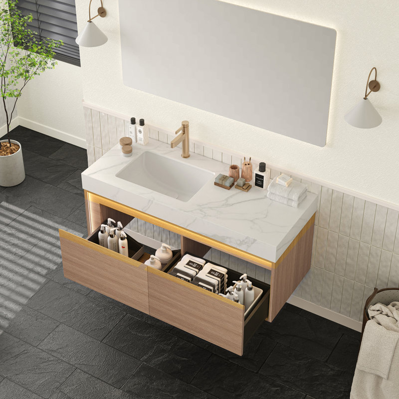 Ensemble de meuble-lavabo 48 po, Gauche, L 48 po