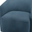 Fauteuil demi-tonneau bleu Ardena