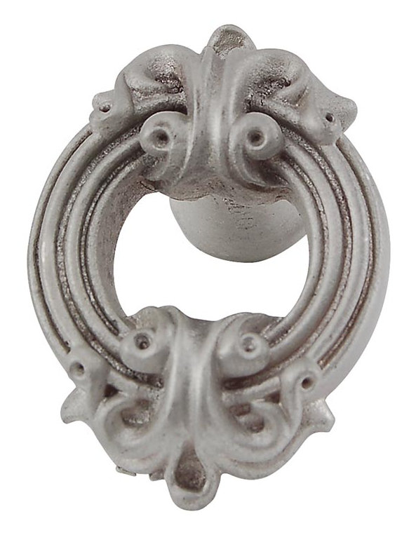 Sforza Novelty Knob, Satin Nickel, 1.75" H x 1.25" W x 1.125" D