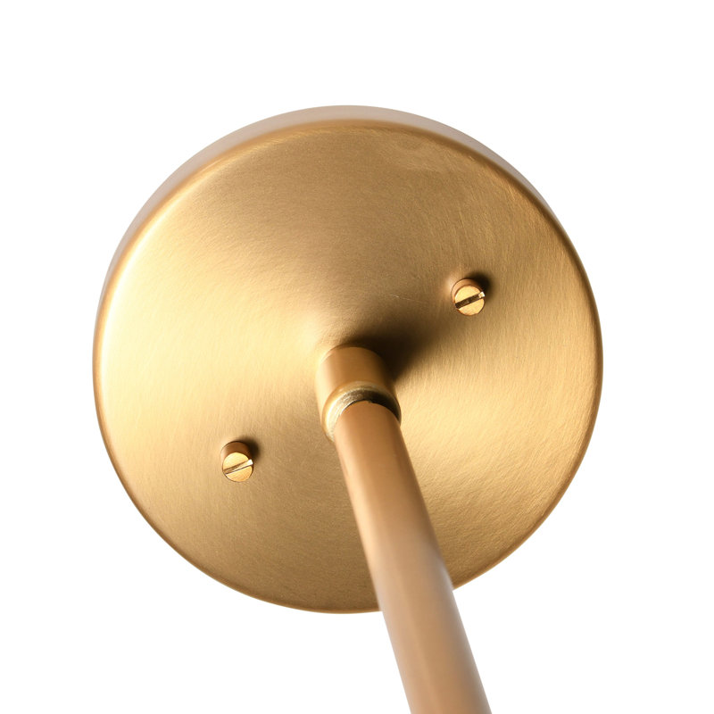 Luminaire suspendu en dome à 1 lumière, Noir mat