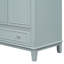 Ensemble de meuble-lavabo 30 po avec lavabo, armoire de salle de bain multifonctionnelle avec portes et tiroir, cadre solide et panneau de fibres à densité moyenne (vert)-121018350