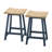 Spence Solid Wood Counter Stool with Solid Wood Frame-907912397