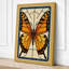 Symmetrical Butterfly Art Deco 1 Piece Wrapped Canvas Wall Art-457742794-457742797