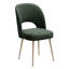Chaise en velours Rizo Cognac-4605390