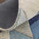 Hand Tufted Graphic Rug, Blue/Ivory