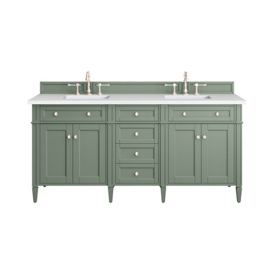 Brittany 72" W Double Vanity