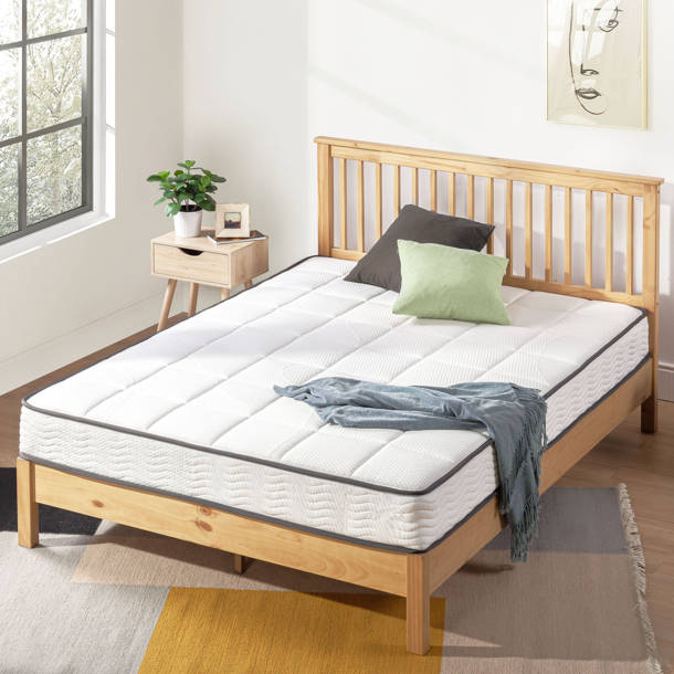 Mellow Hylle Metal Slat Bed & Reviews | Wayfair