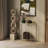 Acrylic Console Table, Half Moon, 29.5" Small Entryway Table, Clear Entry Table For Sofa, Foyer, Hallway, Living Room, Easy Assembly, 2 Tier, 11.8" D X 31.5" H