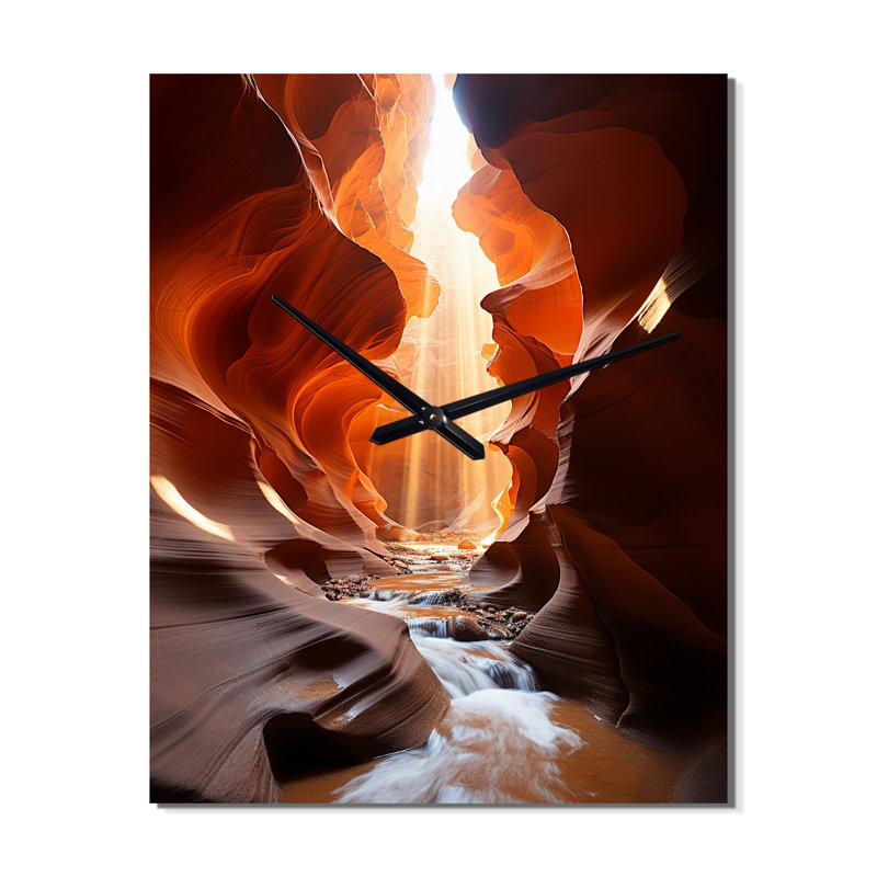 Horloge murale Canyon Antelope Symphony II - Canyon, Très grand