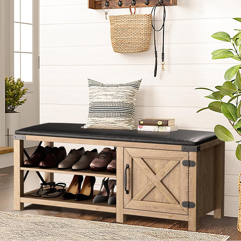 Banc de rangement pour chaussures Jaiah