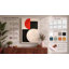Interlocking Geometry Geometric - Wrapped Canvas-1437208323-1437208326
