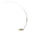 62.99-Inch LED Arch Floor Lamp, White-826505283