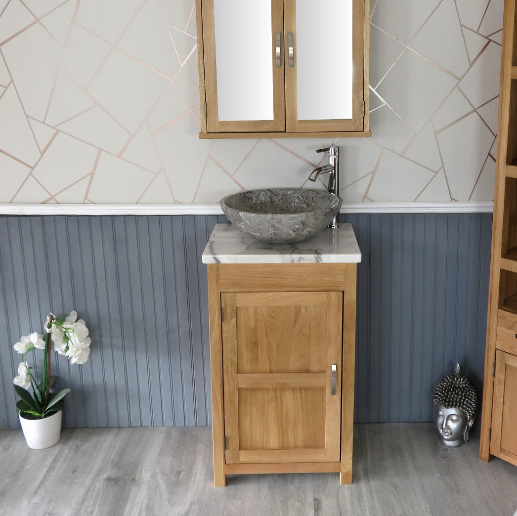 Scrivner 515mm Free-standing Cloakroom Vanity Unit