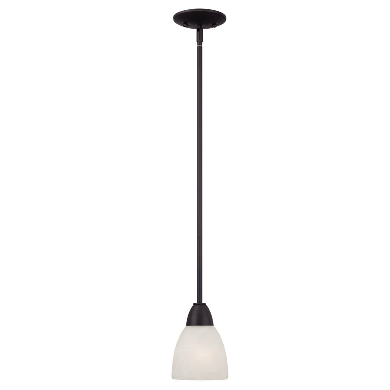 Jefferson 1 - Light Single Pendant, Oil Rubbed Bronze