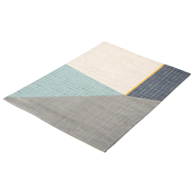 Janeisha Abstract Indoor Rug, Rectangle 5'3" x 7'7"