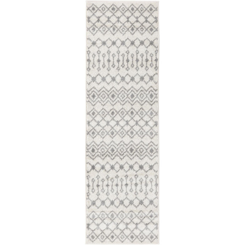 Abstract Indoor Rug, Runner 2' x 7'
