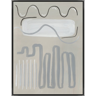 Grayish Shape III Print by Ryan Brown