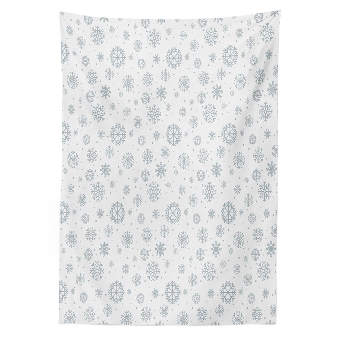 Tischdecke Orrin Snowflake Motifs