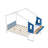Friedler Platform Storage Bed Frame With Headboard