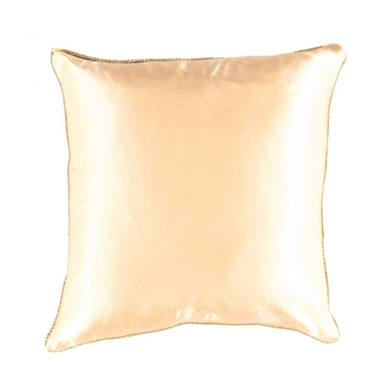 Silk Throw Square Pillow Cover & Insert, Azalea