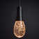 Lacey - 4 Inch LED Pendant - RGB/TW - Starfish Enabled - Matte Black with K9 Bubble Crystal