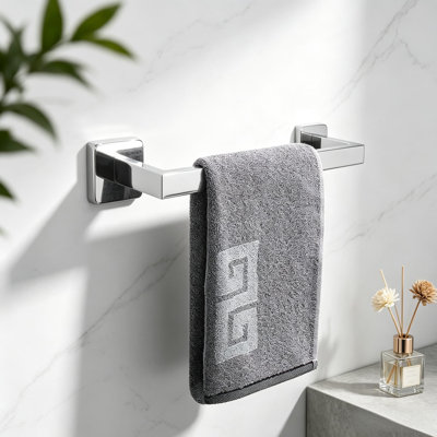 Porte-serviettes en acier inoxydable de qualité supérieure - Porte-serviettes de salle de bain antirouille avec conception murale pour la douche, la cuisine et l'extérieur