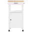Chariot de cuisine en bois massif vidaXL 18,9 po x 15,7 po x 34,8 po vidaXL-304313440