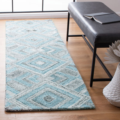 Glencoe Hand Tufted Performance Geometric Rug