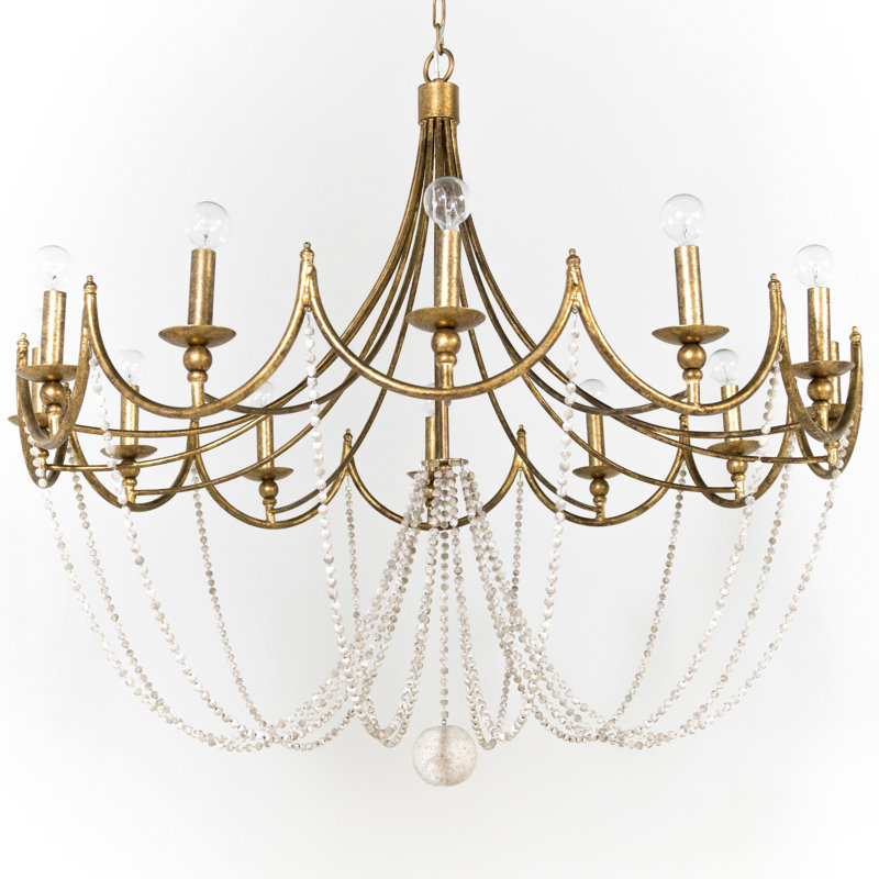 Sandra 12-Light Candle Style Empire Chandelier