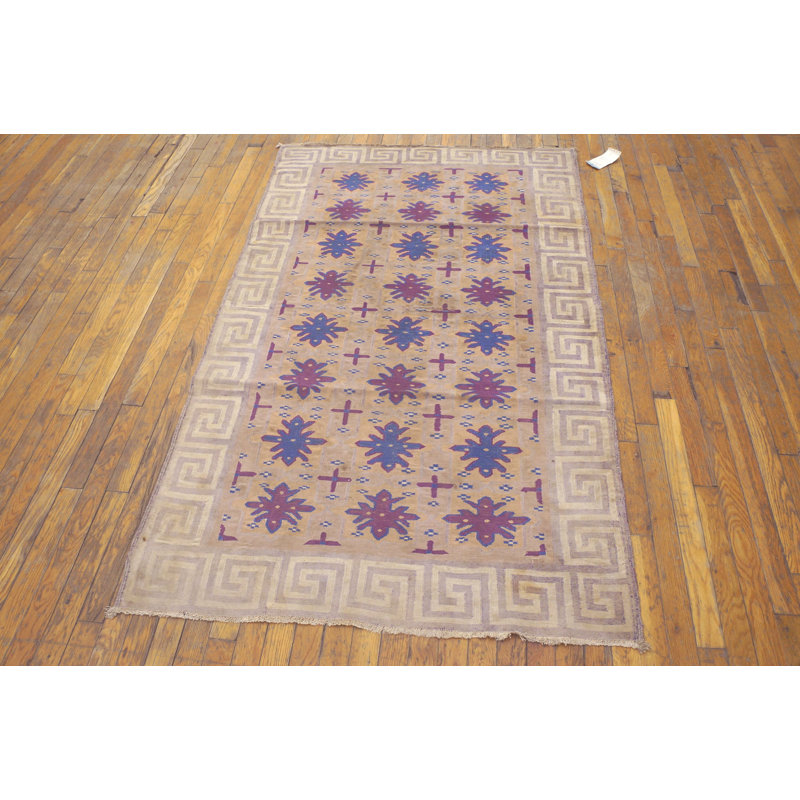 Antique Dhurrie Small Scatter Size Cotton Brown Rug