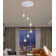 6 - Light Dimmable LED Chandelier