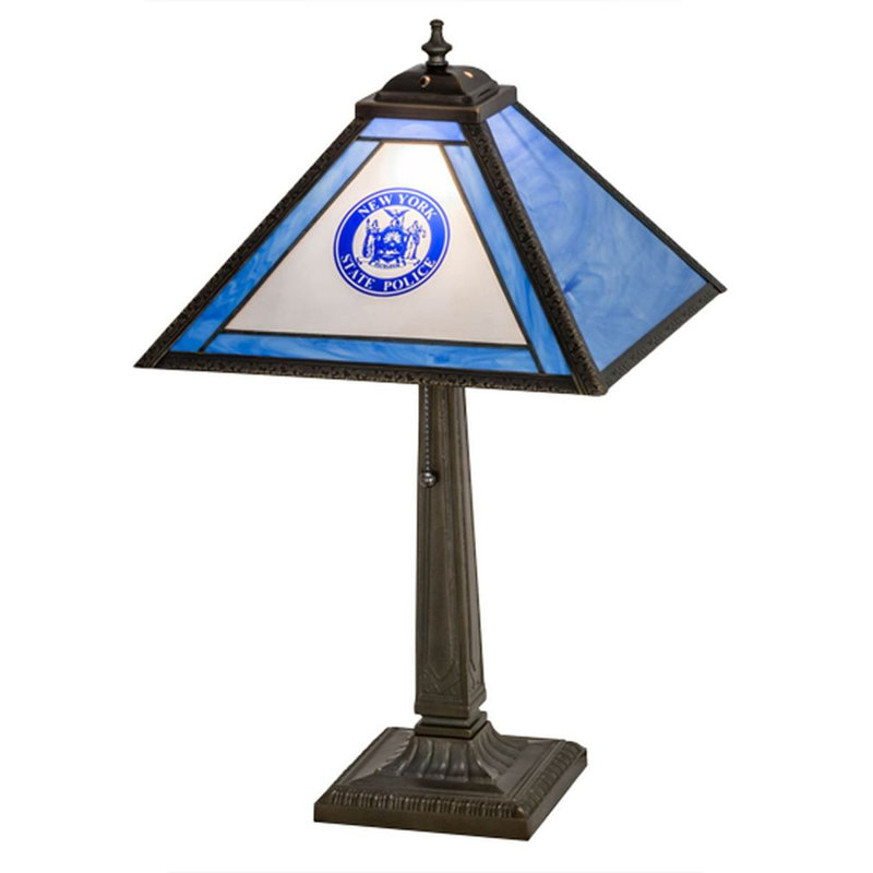 22"H Personalized State Trooper Table Lamp