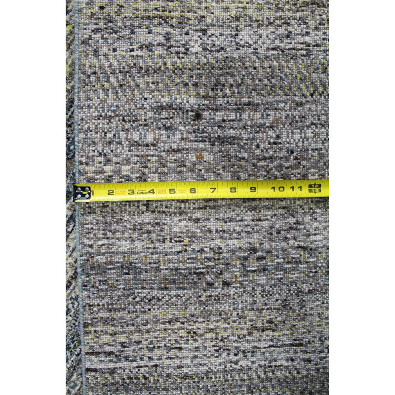 Tapis unique en laine noué à la main 8 pi x 10 pi 2 po New Age Illusion