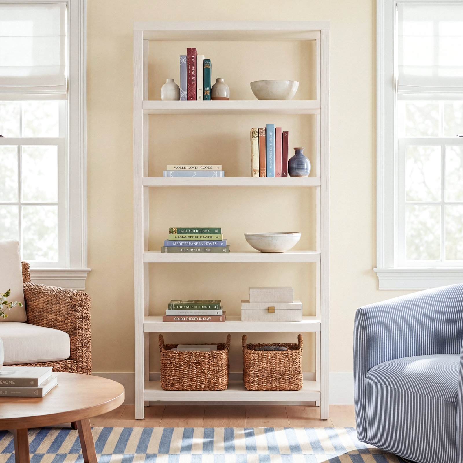Rosalie Standard Etagere Bookcase
