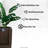 XBrand 23.8" H Brown Fountain with LED Light and Planter Area
