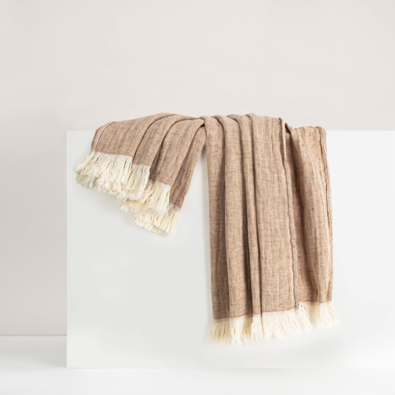 Soho Throw Blanket, Rust