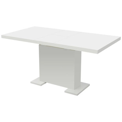 Extendable Dining Table Kitchen Dining Room Breakfast Dinner Table by Orren Ellis
