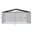 Niche pour chien d'extérieur avec auvent imperméable 181 po * 181 po * 71,65 po