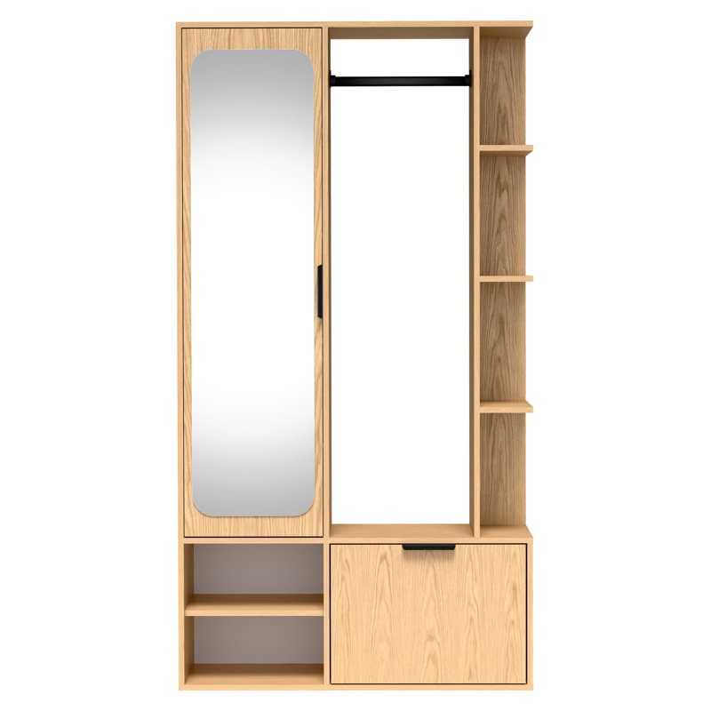 Hall Tree 100cm Wide, Brown