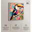 «Whimsical Toucan», art mural abstrait tropical par Art Remedy-104344960-104344967