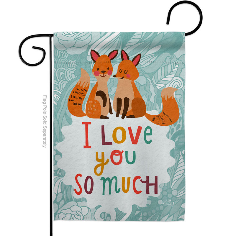 Drapeau de jardin en polyester 18,5 x 13 po Dagen