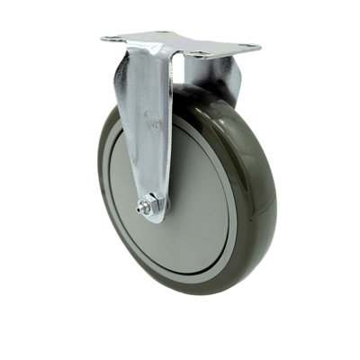 Polyurethane Wheel Rigid Top Plate Caster