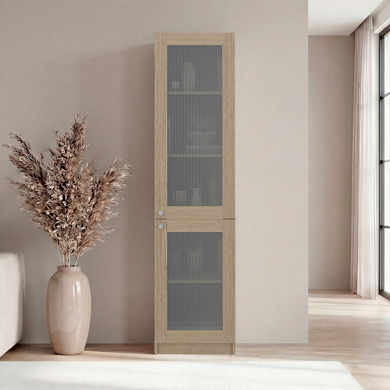 Shelves Bookcase, Beige