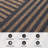Geometric Dark Gray/Natural Easy-Care Jute-Style Indoor/Outdoor Flat Woven Area Rug-423962454-423962451