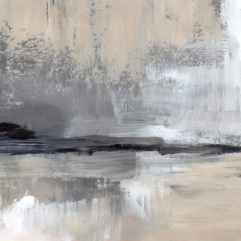 «Dusk Reflections III» par Jennifer Paxton Parker - peinture sur toile tendue, H 20 po x l 20 po