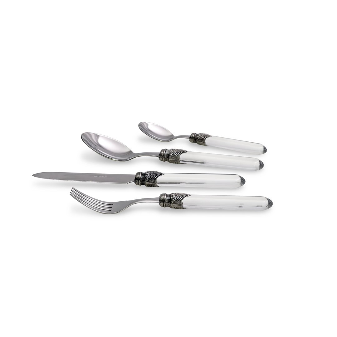 24 Piece Stainless Steel (18/10) Cutlery Set, Service for 6