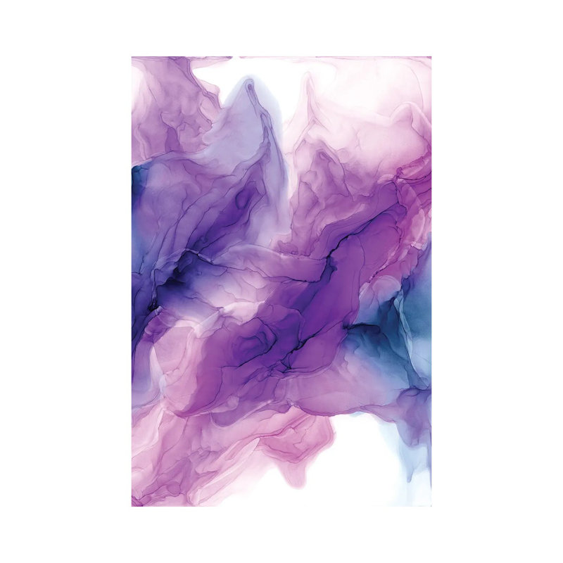 Purple Power I by Elizabeth Karlson - Print on Canvas, Wrapped Canvas, 152.4cm H x 101.6cm W x 3.81cm D